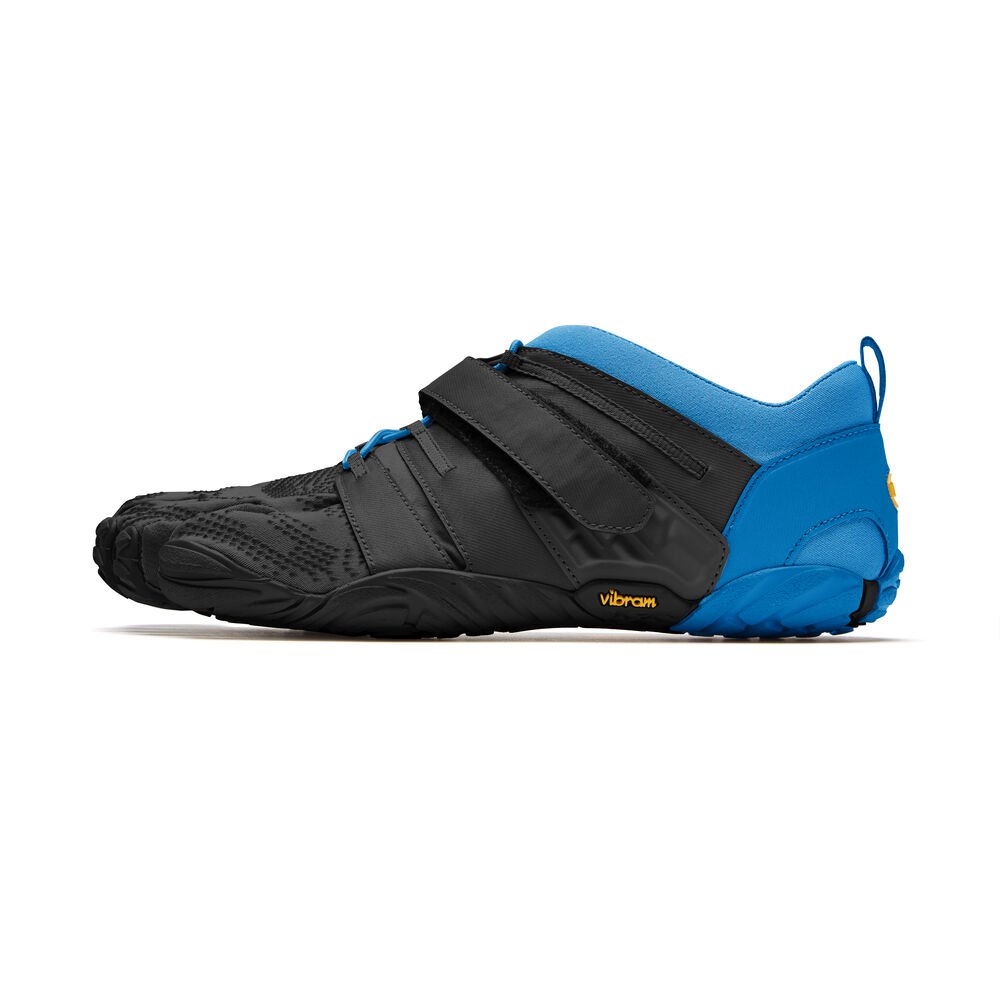 Botas Montaña Hombre Negros/Azules - FiveFingers V-Train 2.0 - JDYMTA-793